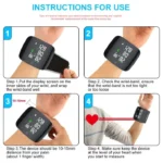 Automatic Digital Wrist Blood Pressure Monitor | CK-102 BP Machine - Image 6